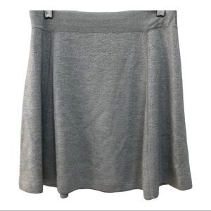 THEORY METALLIC FLARE Skater Mini Skirt Size XS/S